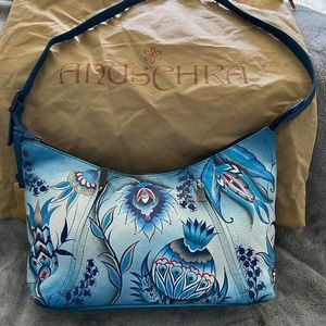 Anuschka handprinted handbag (item 002)